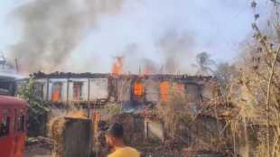 Murbad fire news in marathi