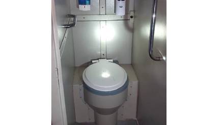 Nagpur Central Railway has installed a waterless urinal in its WAG-9 locomotive to improve the comfort and safety of its employees