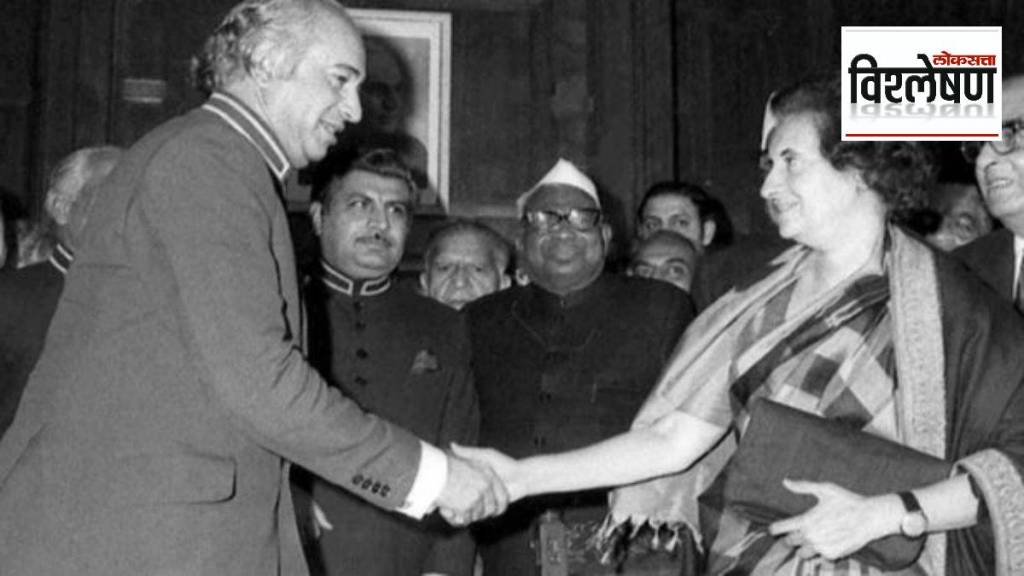 1972 Simla Agreement between India Pakistan Pakistan war suspension of agreement