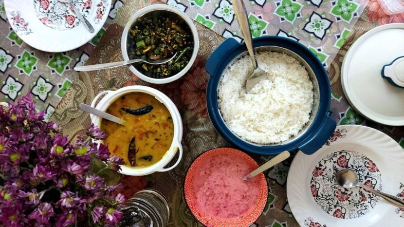 how to make nutritious dal chawal