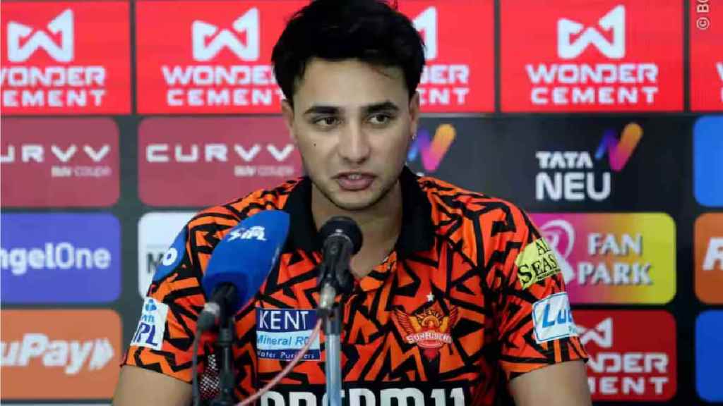 Abhishek Sharma Revealed How He Fought Back from High Fever to Play Record Break 141 Runs inning Abhishek Sharma Revealed How He Fought Back from High Fever to Play Record Break 141 Runs inning