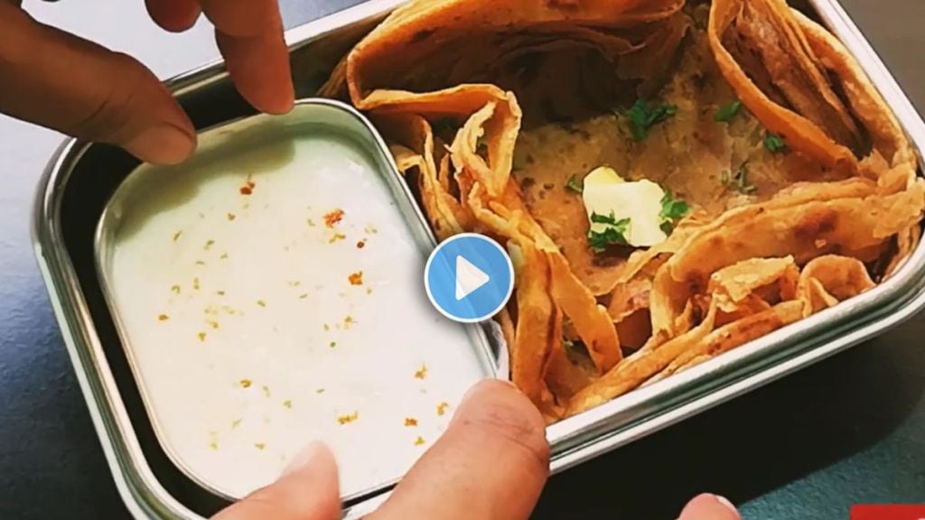 Lachha Paratha from wheat flour Lachha Paratha from wheat flour