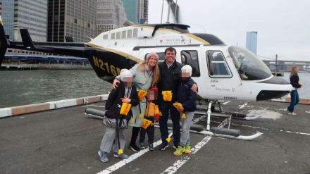 Agustin Escobar, CEO of Siemens Spain, and his family.​