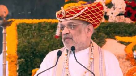 Amit Shah CM Devendra Fadnavis and DCM Eknath Shinde Raigad Visit Live Updates