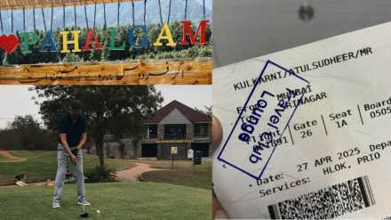 Atul Kulkarni in Pahalgam Kashmir