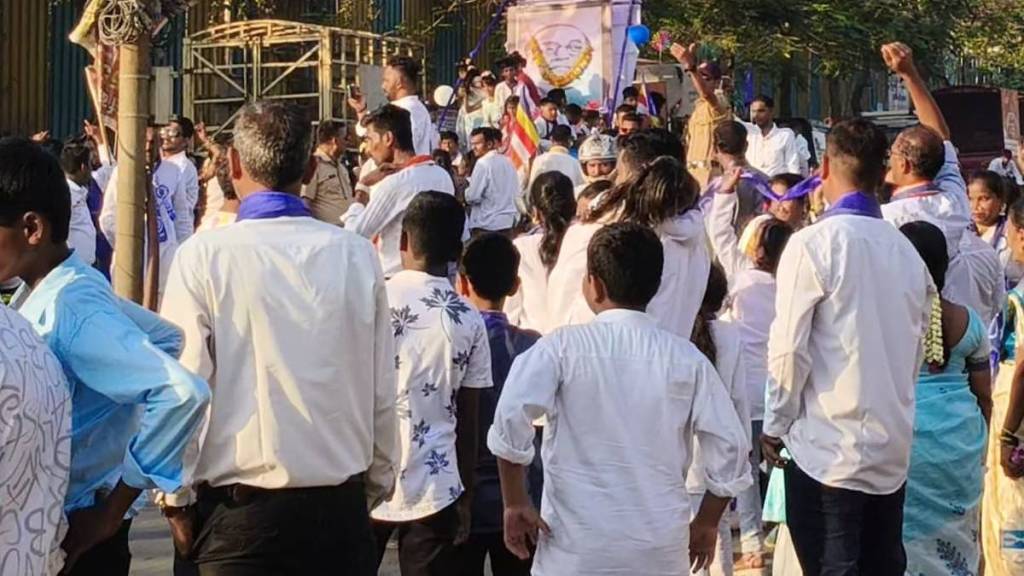 Dr Babasaheb Ambedkar Jayanti celebrated in Vasai Virar