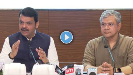 Devendra Fadnavis and Ashwini Vaishnav