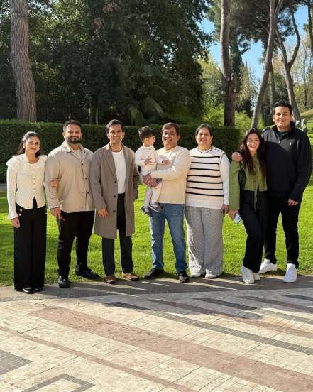 Dhananjay Mahadik Family Vacation Italy