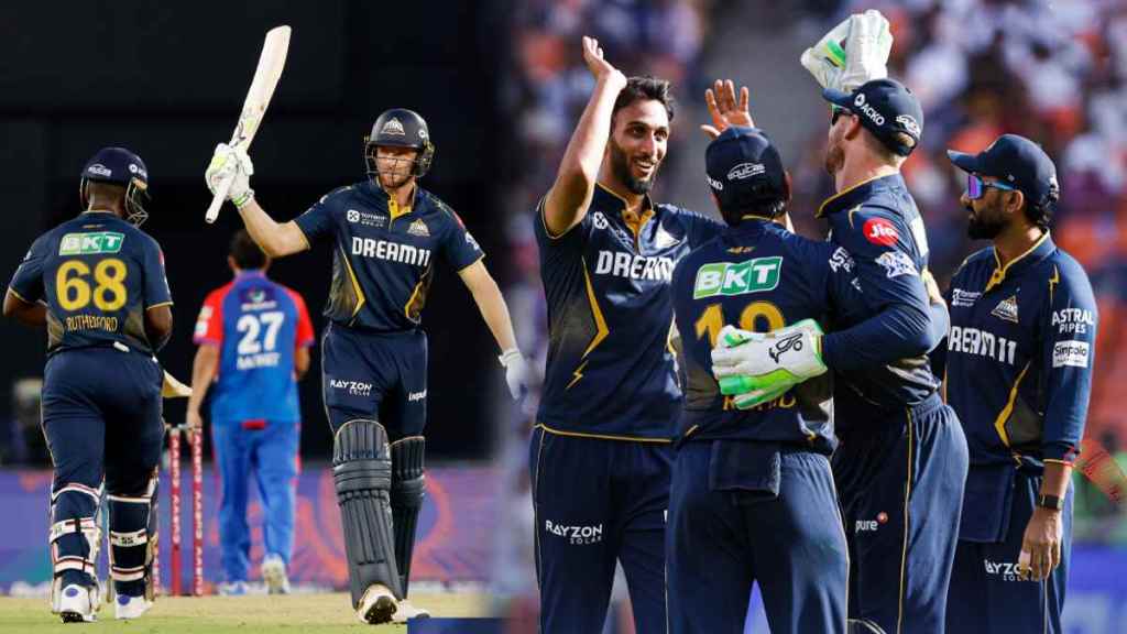 GT beat DC by 7 Wickets Jos Buttler 97 Runs Inning Rahul Tewtia Prasidh Krishna IPL 2025