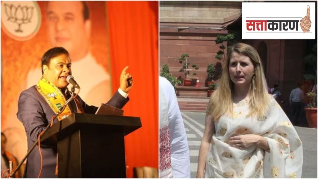 Himanta Sarma Vs Gaurav Gogoi Over Congress MPs Wife Alleged Pakistan