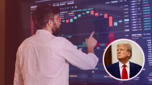 Indian stock market chart showing recovery after Trump’s April 2 tariffs