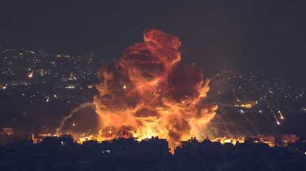 Israeli Fighter Jet Bomb Attack near Gaza Border reuters