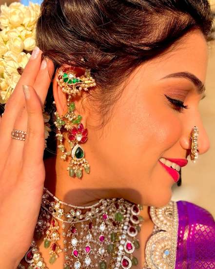 Jahnavi Killekar Nath Look