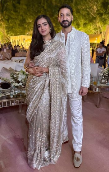 Jay Ajit Pawar Rutuja Patil Engagement Photos