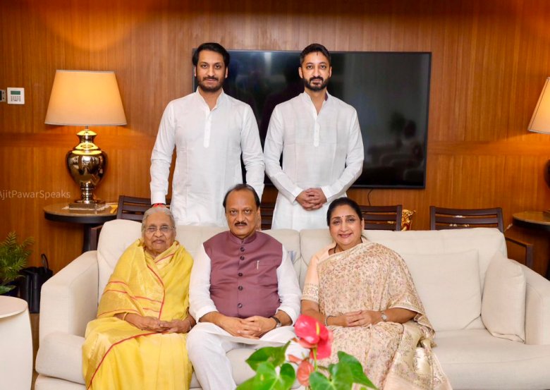 Jay Ajit Pawar Rutuja Patil Engagement Photos