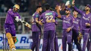 KKR beat SRH by 80 Runs Venkatesh Iyer Fifty Varun Chakravarthy Vaibhav Arora 3 Wickets IPL 2025