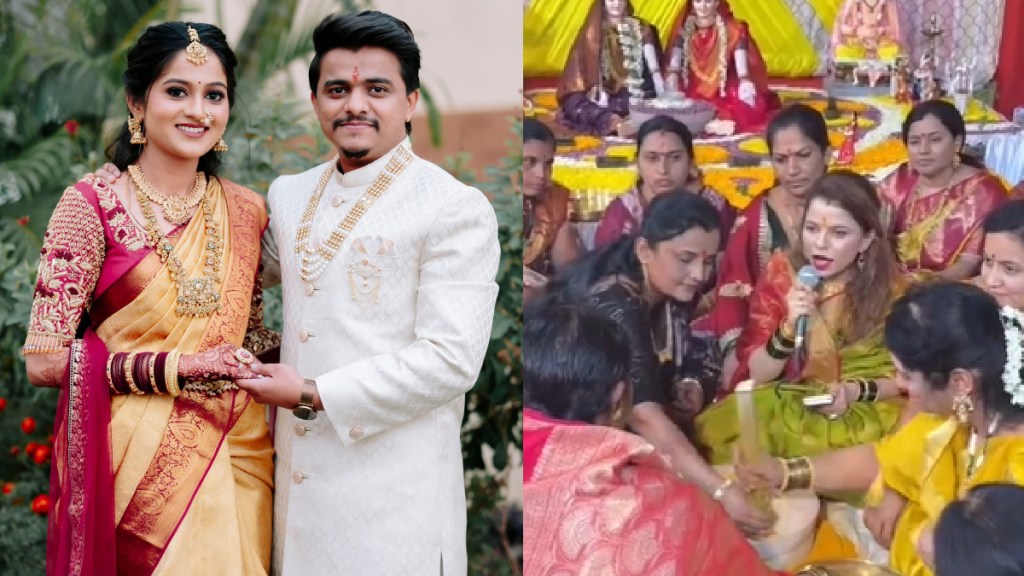 Kartiki Gaikwad brother Kaustubh pre wedding rituals singer shared special video Kartiki Gaikwad brother Kaustubh pre wedding rituals singer shared special video