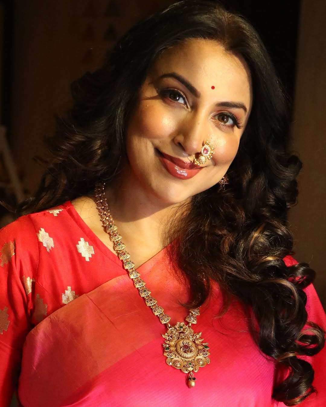 Kranti Redkar Wankhede Saree Photoshoot