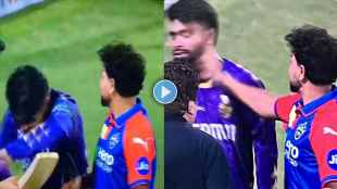 Kuldeep Yadav Slap Rinku Singh Twice After Delhi Capitals Defeat Against KKR Video Goes Viral IPL 2025