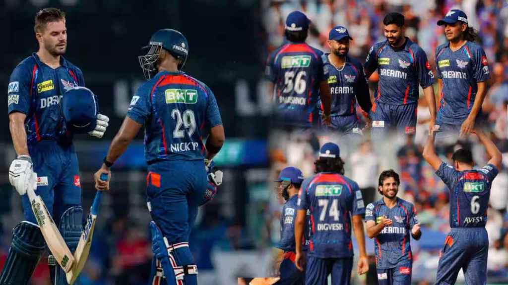 LSG beat GT by 8 Wickets Aiden Markram Nicholas Pooran Fifties LSG beat GT by 8 Wickets Aiden Markram Nicholas Pooran Fifties