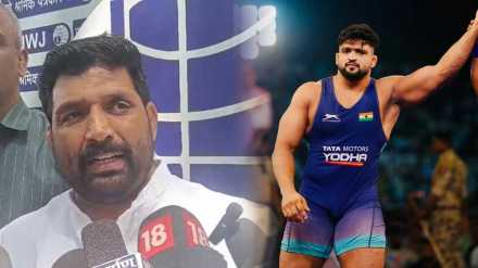अहिल्यानगरमध्ये २ फेब्रुवारी रोजी महाराष्ट्र केसरी स्पर्धेची उपांत्य व अंतिम फेरी पार पडली होती. (PC : RNO, Shivraj Rakshe Insta) 