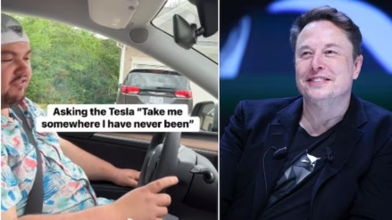 Man asks Tesla to take him somewhere new The result has Elon Musk in splits