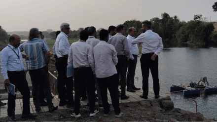 Municipal Commissioner instructed that the waterlogging in the Nighoje dam should be removed