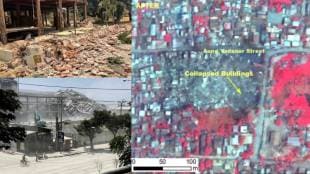 ISRO Myanmar Earthquake Photos Videos