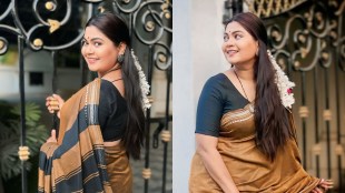 Namrata Sambherao Brown Cotton Saree Look