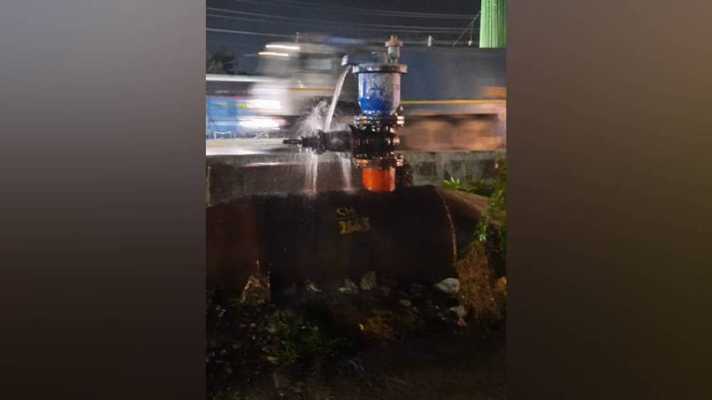 Dombivli , MIDC, water , wasted , valve leak,