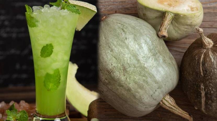 Drinking an ash gourd juice daily 