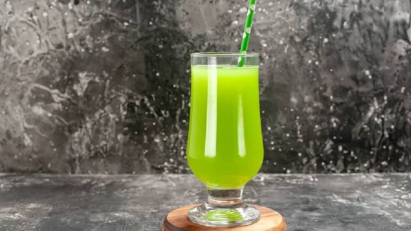 Drinking an ash gourd juice daily 