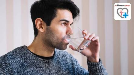 drinking warm water after eating food