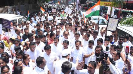 ed action against rahul and sonia gandhi is politically motivated says ramesh chennith