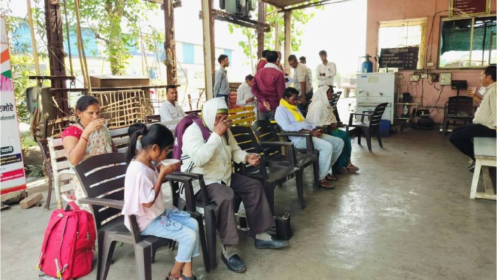 mla raju karemore serves ambil to visitors in his public relations office cool gesture sparks public interest mla raju karemore serves ambil to visitors in his public relations office cool gesture sparks public interest