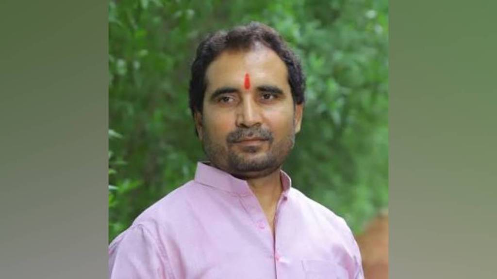 santosh Pawar led ncp protest in solapur against Pahalgam terror attack and tourist killings