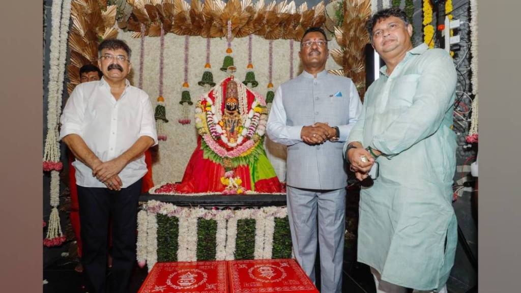minister sarnaik said mla awhad built tulja bhavani temple without political motives minister sarnaik said mla awhad built tulja bhavani temple without political motives