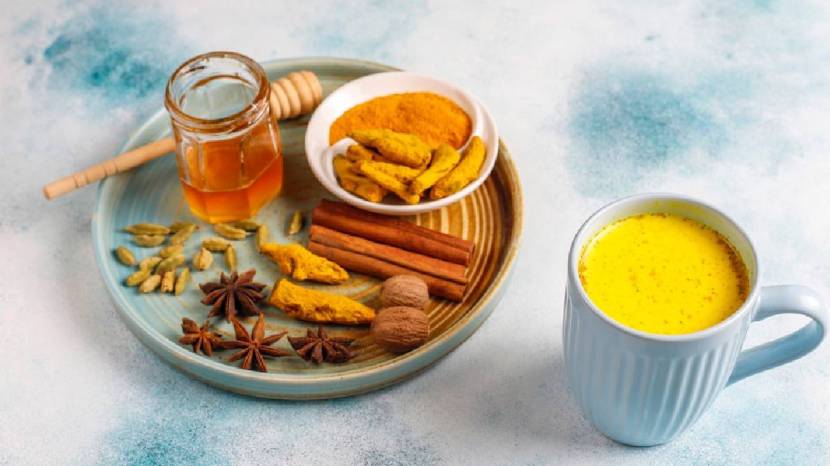 cold turmeric milk Benefits 