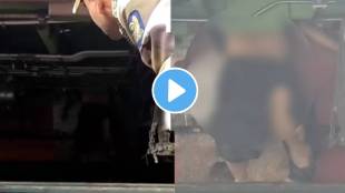 Shocking accident occurred at Ambarnath railway station 34-year-old man lost his life while trying to board a moving local train video goes viral