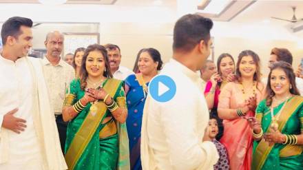 Bride started dancing in wedding front of groom and mother in law on marathi song video goes Viral