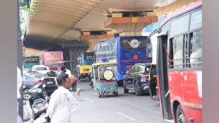 Traffic jam, Chhatrapati Chowk, Nagpur ,