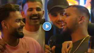 Nicholas Pooran Sings Hindi Bollywood Song Tere Sang Yara Rishabh Pant Shocks Video IPL 2025