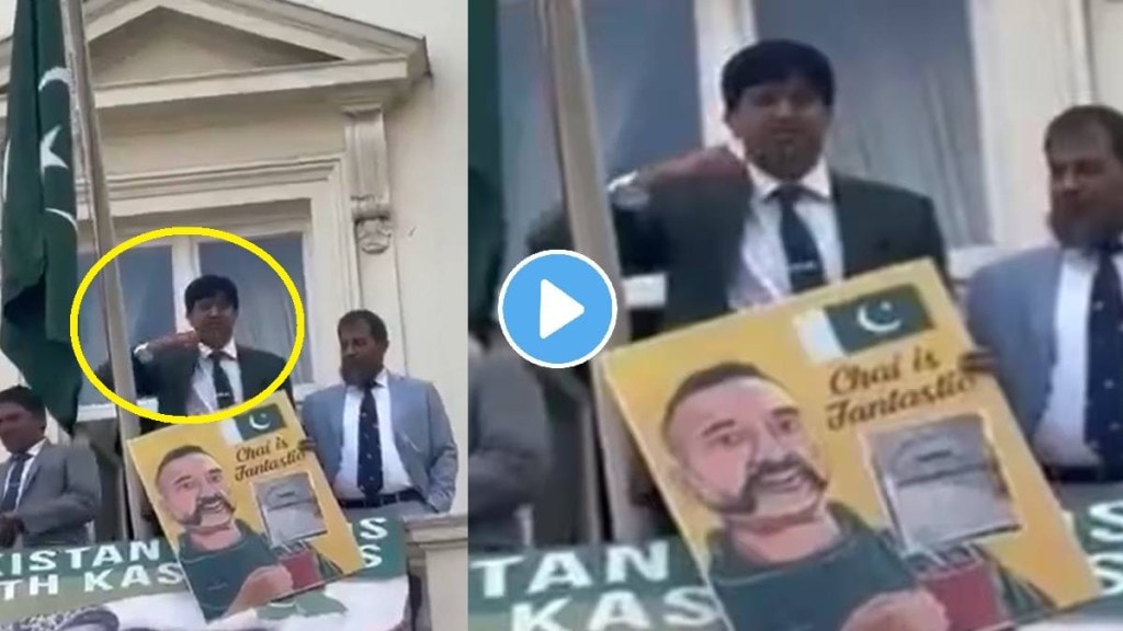 Pakistani diplomat threat Beheading gesture London Pakistani diplomat threat Beheading gesture London