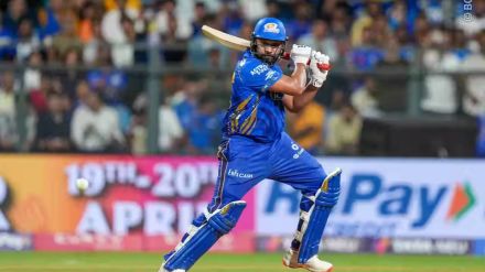 IPL 2025 Rohit Sharma Creates History Becomes The Only Batsman To Smash 100 Sixes At Wankhede Stadium