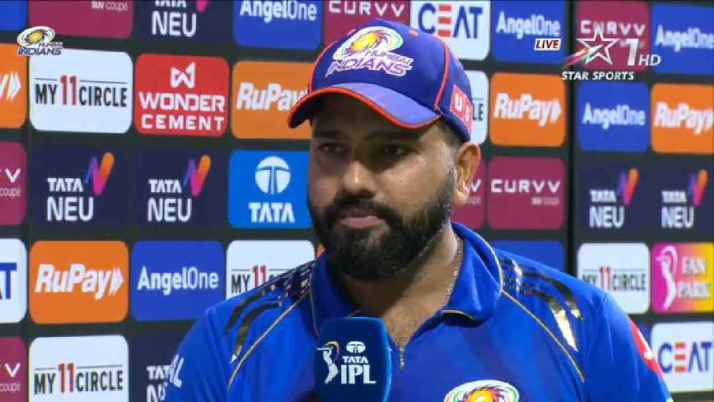 Rohit Sharma Statement on POTM Award for Mumbai Indians win and Stand in Wankhede on His Name IPL 2025