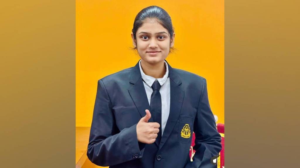 Pune Girl Rutuja varhade Tops NDA entrance Examination