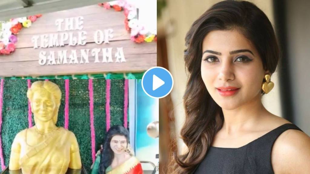 Fan built Samantha Ruth Prabhu temple dedicated in Andhra Pradesh on her 38th birthday