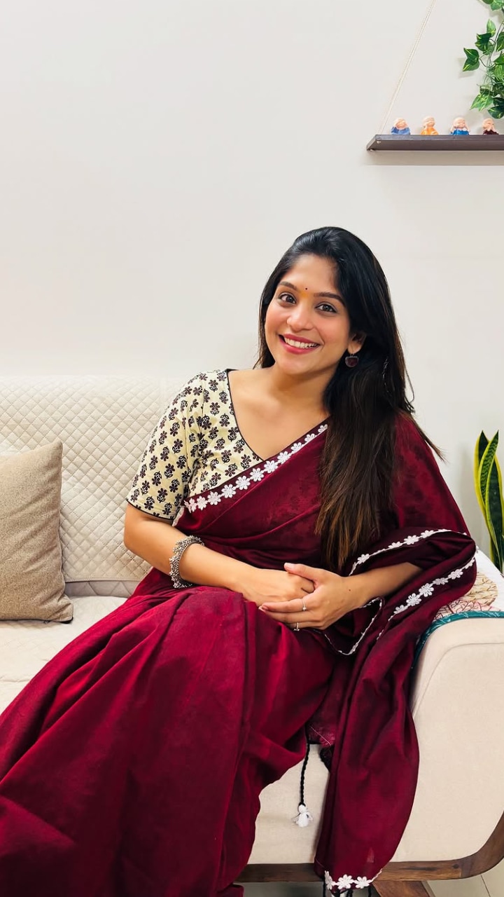 Samruddhi Kelkar Saree Look