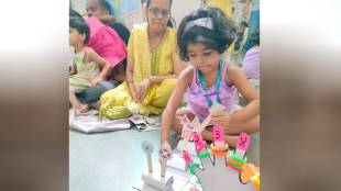 Literacy Fair at Saraswati School Focus on language development numeracy and spatial studies through games