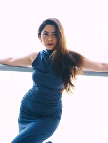 Sonalee kulkarni in bodycom dress